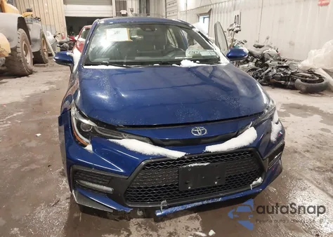 2022 Toyota Corolla Se from USA, damaged, VIN JTDS4MCE4NJ084496